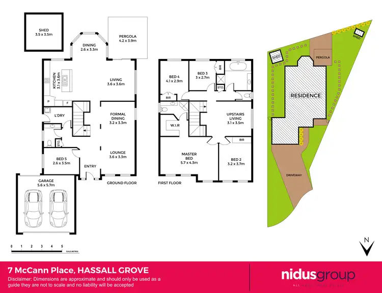 Floorplan of Homely house listing, 7 McCann Place, Hassall Grove NSW 2761
