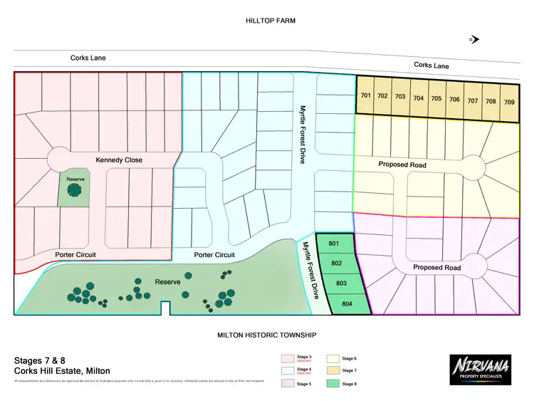 Floorplan of Homely land listing, LOT 708 Corks Lane, Milton NSW 2538