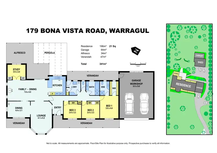 Floorplan of Homely house listing, 179 Bona Vista Road, Warragul VIC 3820