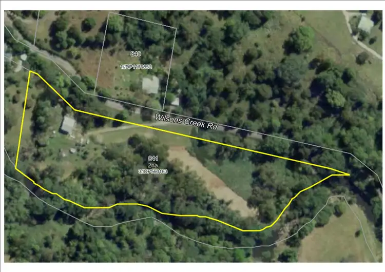 Floorplan of Homely rural property listing, 841 Wilsons Creek Road, Wilsons Creek NSW 2482