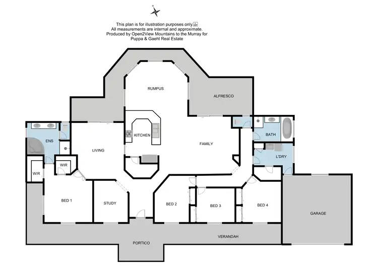 Floorplan of Homely house listing, 40 Mcgregor Ave, Nagambie VIC 3608