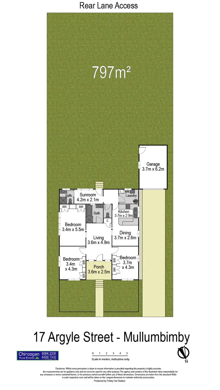 Floorplan of Homely house listing, 17 Argyle Street, Mullumbimby NSW 2482