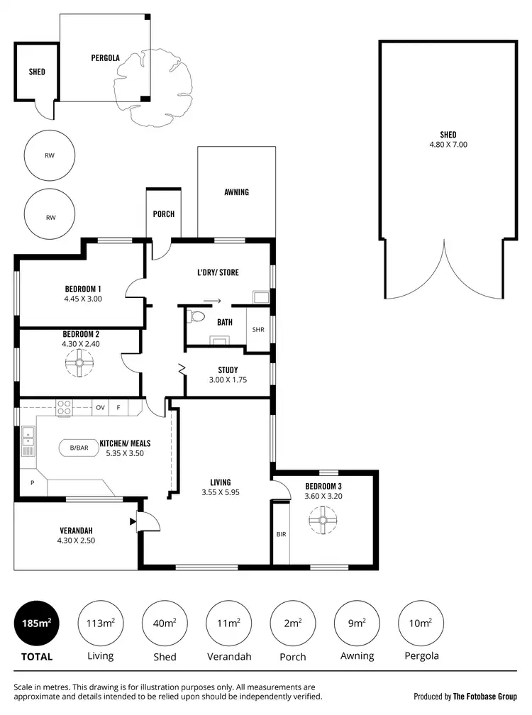 Floorplan of Homely house listing, 41 Falkner Street, Meningie SA 5264