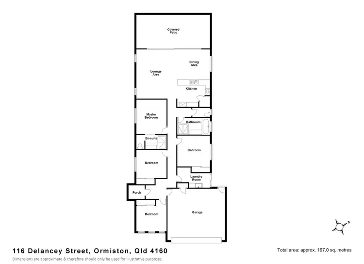 Floorplan of Homely house listing, 116 Delancey Street, Ormiston QLD 4160