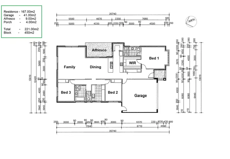 Floorplan of Homely house listing, 5 Ivory Street, Crace ACT 2911