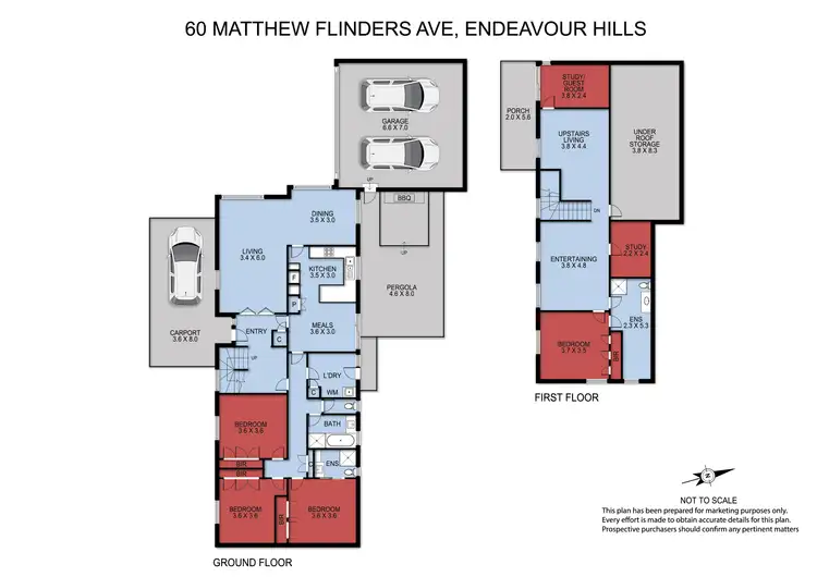 Floorplan of Homely house listing, 60 Matthew Flinders Avenue, Endeavour Hills VIC 3802