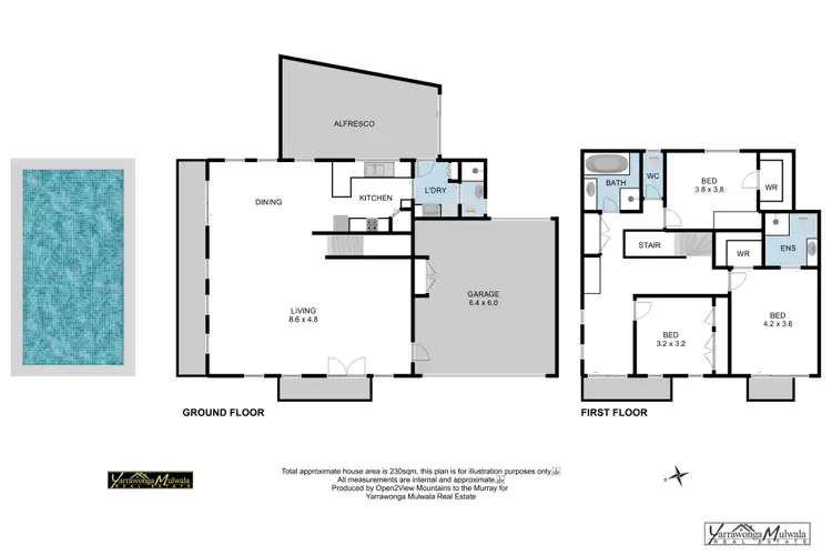 Floorplan of Homely house listing, 3/34 Anchorage Way, Yarrawonga VIC 3730