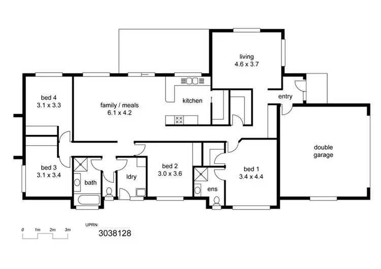 Floorplan of Homely house listing, Address available on request