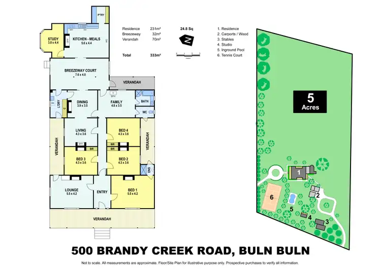 Floorplan of Homely rural property listing, 500 Brandy Creek Road, Buln Buln VIC 3821