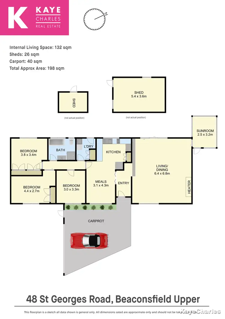 Floorplan of Homely house listing, 48 St Georges Road, Beaconsfield Upper VIC 3808