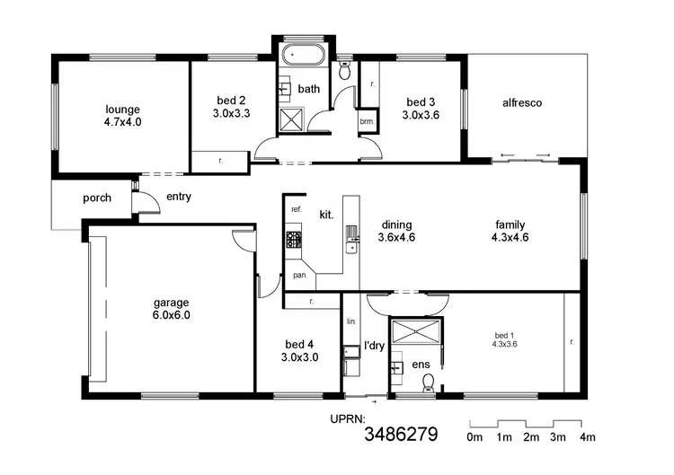 Floorplan of Homely house listing, Address available on request