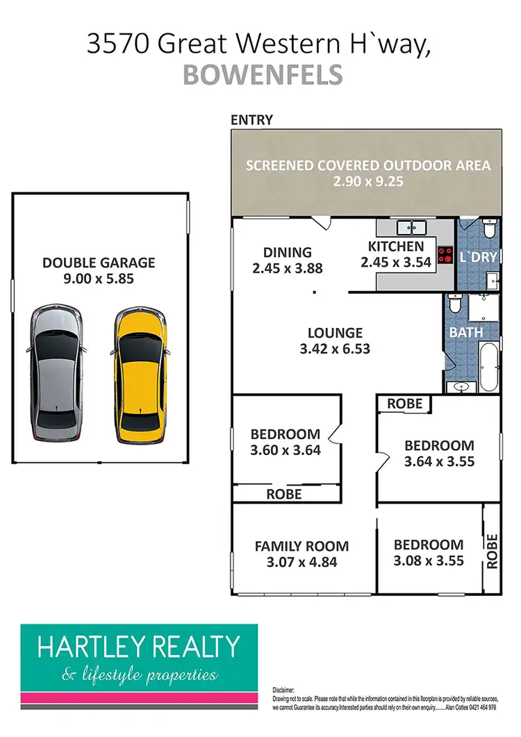 Floorplan of Homely house listing, 3570 Great Western Highway, South Bowenfels NSW 2790