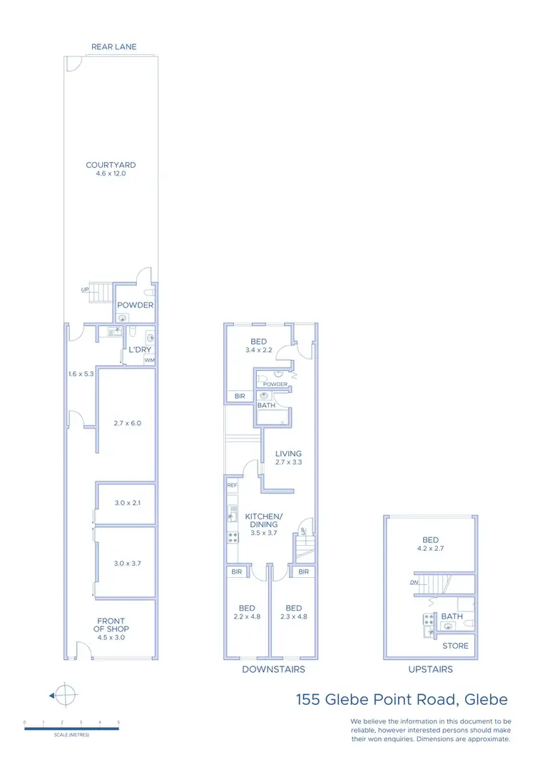 Floorplan of Homely house listing, 155 Glebe Point Road, Glebe NSW 2037