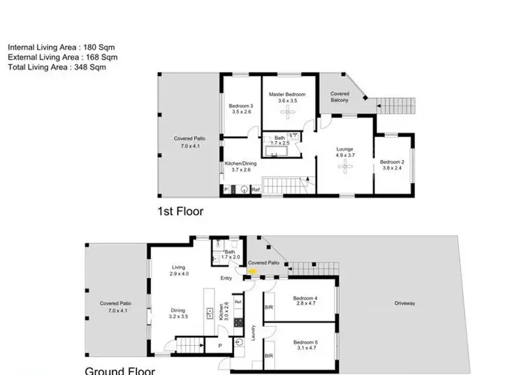 Floorplan of Homely house listing, 161 Baskerville Street, Brighton QLD 4017