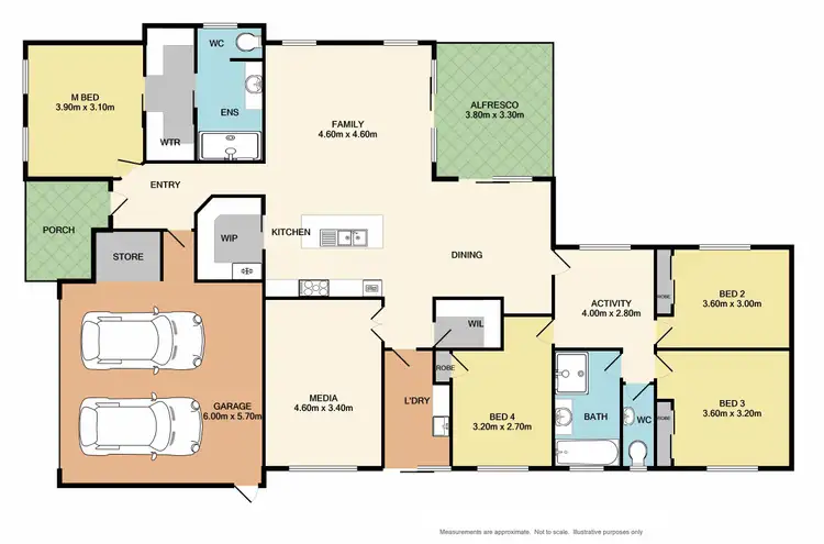 Floorplan of Homely house listing, 79 Slattery Place, Thurgoona NSW 2640