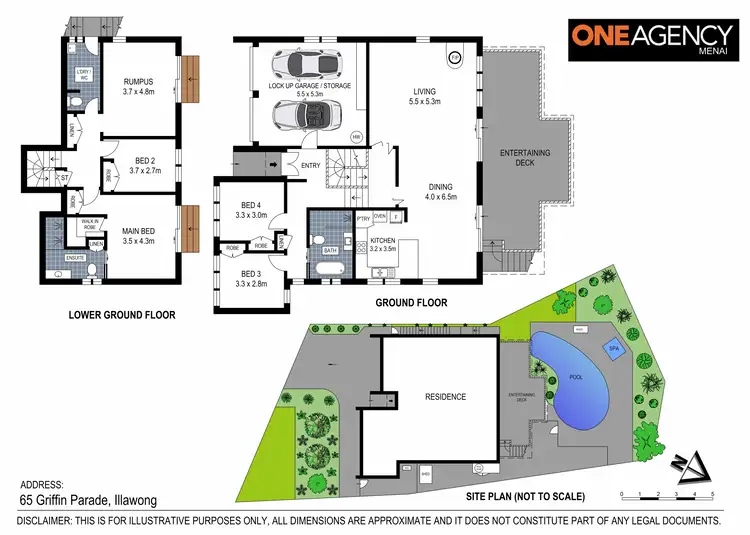 Floorplan of Homely house listing, 65 Griffin Parade, Illawong NSW 2234