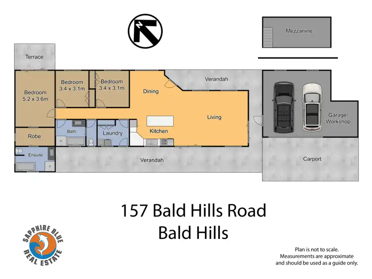 Floorplan of Homely house listing, 157 Bald Hills Road, Bald Hills NSW 2549