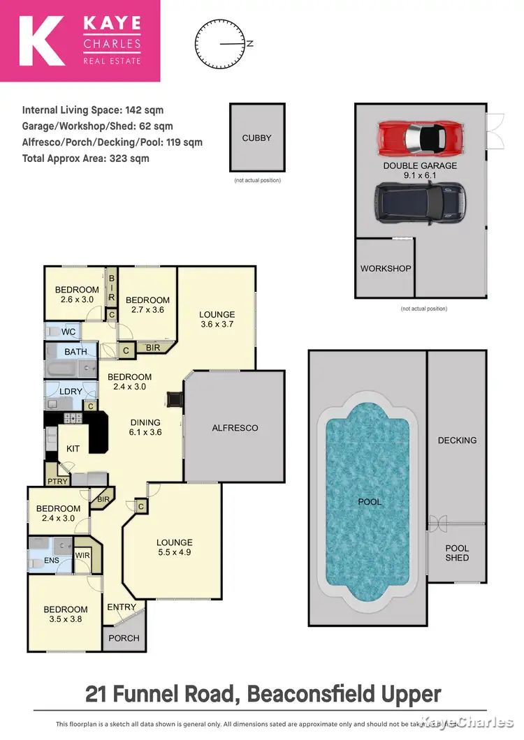 Floorplan of Homely rural property listing, 21 Funnell Road, Beaconsfield Upper VIC 3808
