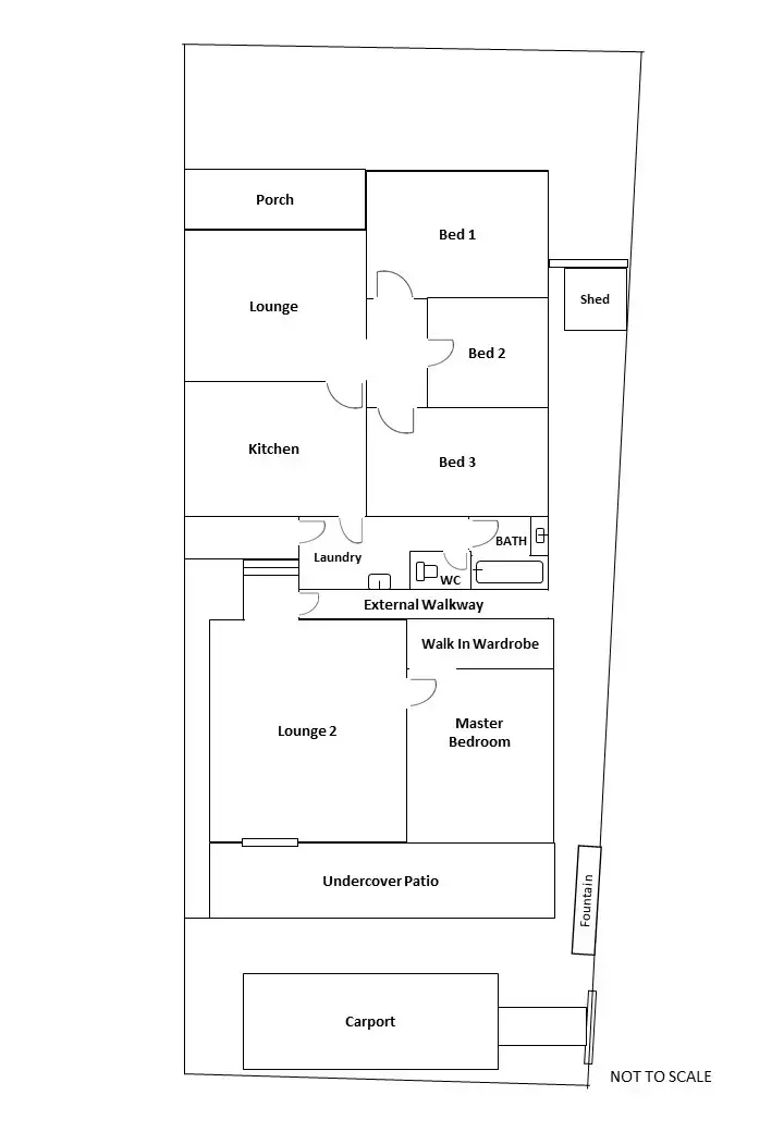 Floorplan of Homely house listing, 29A WINTERTON WAY, Girrawheen WA 6064