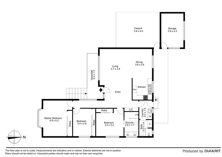 Floorplan of Homely house listing, 15 Marianne Way, Mount Waverley VIC 3149
