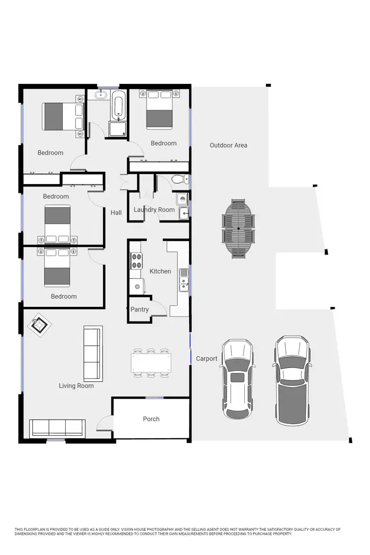 Floorplan of Homely house listing, 75 Chaffey Street, Merbein VIC 3505
