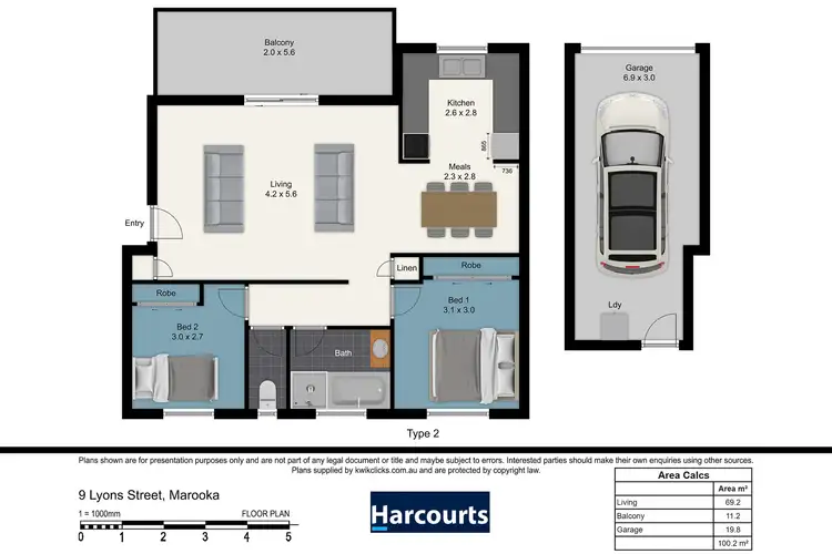 Floorplan of Homely block of units listing, 9 Lyon Street, Moorooka QLD 4105