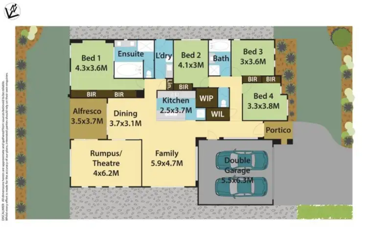 Floorplan of Homely house listing, 202 The Ponds Boulevard, The Ponds NSW 2769