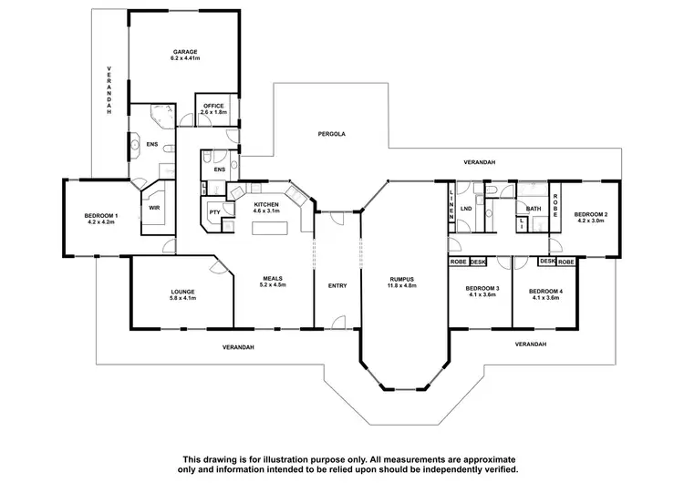 Floorplan of Homely house listing, 20 Admella Drive, Beachport SA 5280