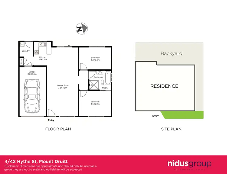 Floorplan of Homely villa listing, 4/42 Hythe Street, Mount Druitt NSW 2770