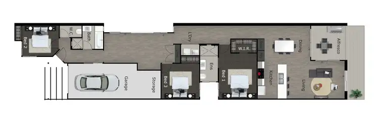 Floorplan of Homely house listing, 363 Boat Harbour Drive, Scarness QLD 4655