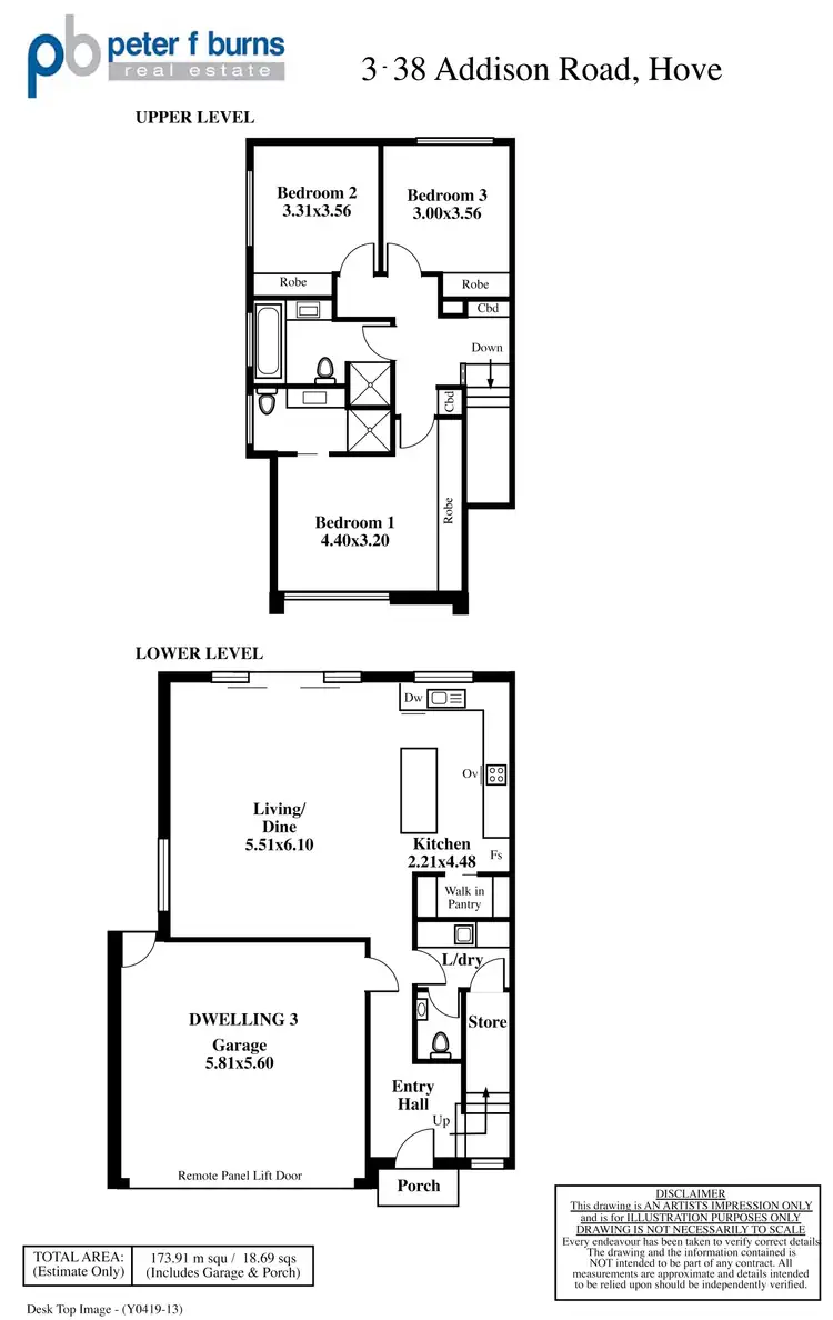 Floorplan of Homely house listing, 3/38 Addison Road, Hove SA 5048