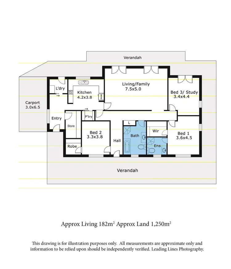 Floorplan of Homely house listing, 40 Hampden Way, Strathalbyn SA 5255