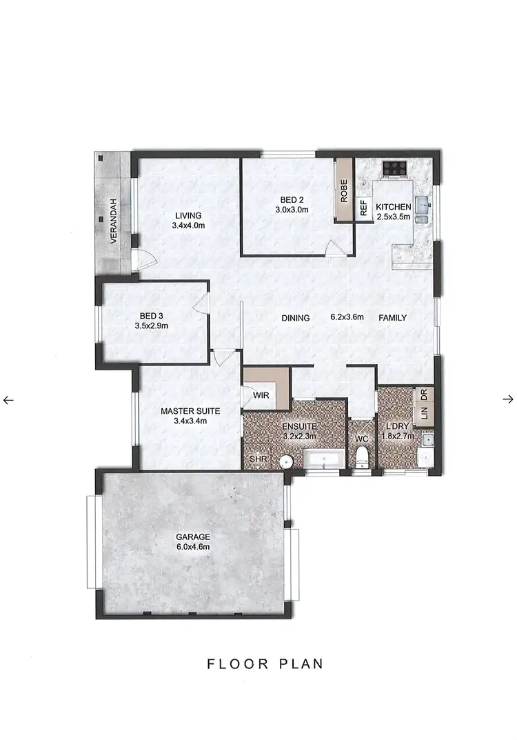 Floorplan of Homely house listing, 2 FOXGLOVE TERRACE, Baranduda VIC 3691