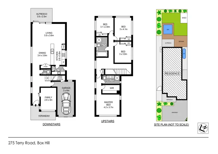 Floorplan of Homely house listing, 275 Terry Road, Box Hill NSW 2765