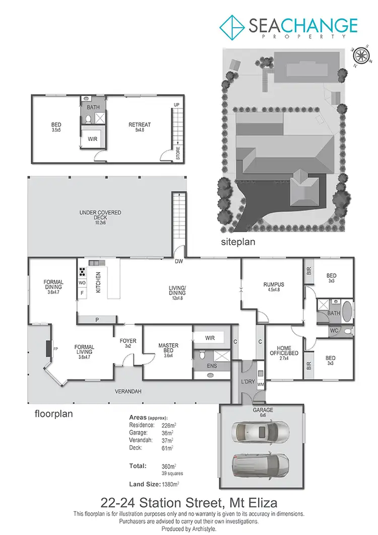 Floorplan of Homely house listing, 22-24 Station Street, Mount Eliza VIC 3930