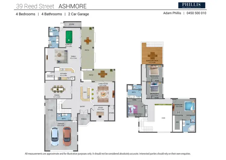 Floorplan of Homely house listing, 39 Reed Street, Ashmore QLD 4214