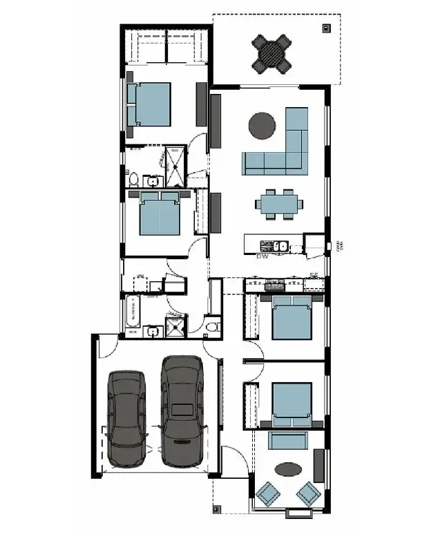 Floorplan of Homely house listing, 13 Ridge Road, Greenbank QLD 4124