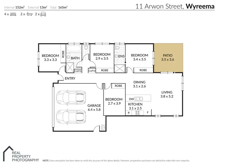 Floorplan of Homely house listing, 11 Arwon Street, Wyreema QLD 4352