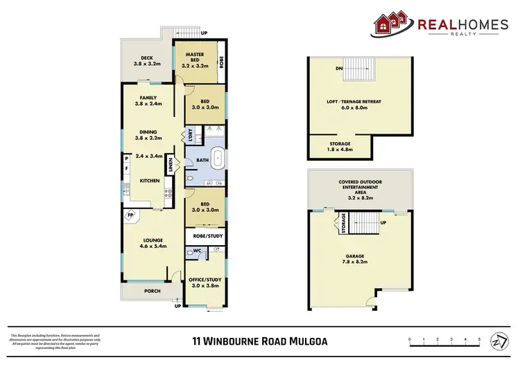 Floorplan of Homely house listing, 11 Winbourne Road, Mulgoa NSW 2745