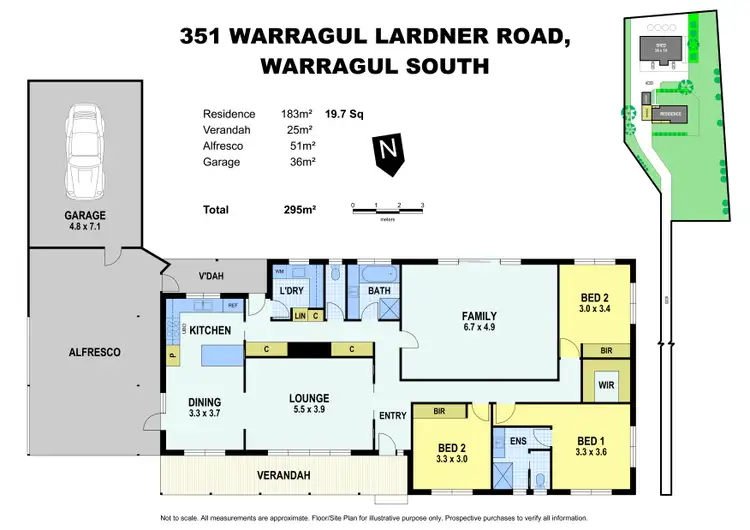 Floorplan of Homely rural property listing, 351 Warragul Lardner Road, Warragul VIC 3820