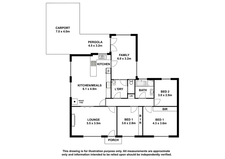 Floorplan of Homely house listing, 10 HISTORY AVENUE, Millicent SA 5280