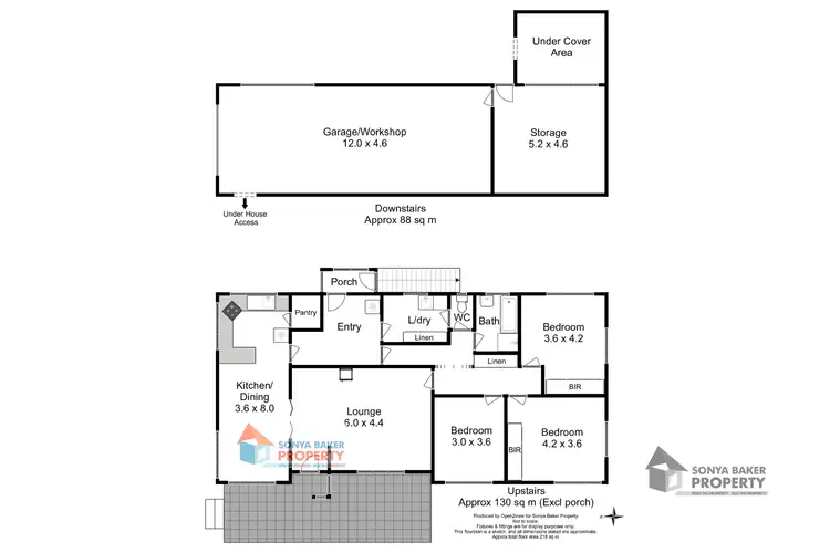 Floorplan of Homely house listing, 605 Natone Road, Natone TAS 7321