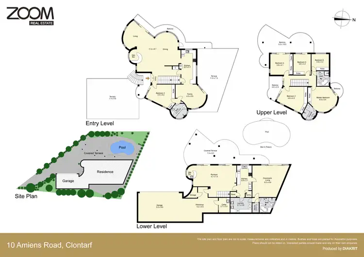 Floorplan of Homely house listing, 10 Amiens Road, Clontarf NSW 2093