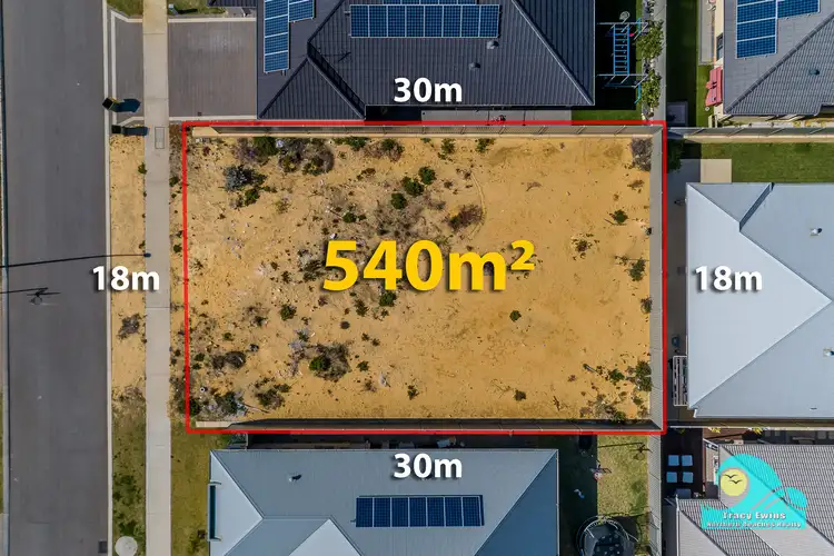 Floorplan of Homely land listing, 28 Jonquil Street, Eglinton WA 6034