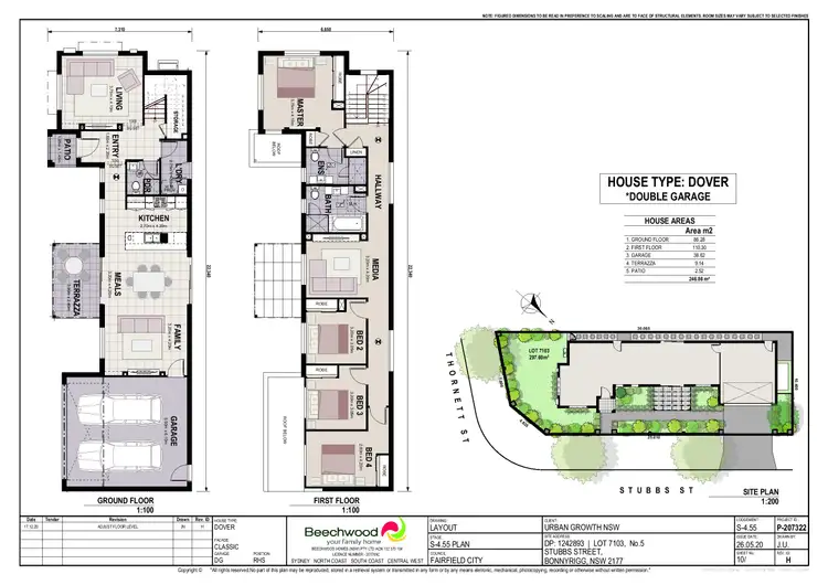 Floorplan of Homely house listing, Lot 7103/5 Stubbs Place Cnr of Thornette, Bonnyrigg NSW 2177