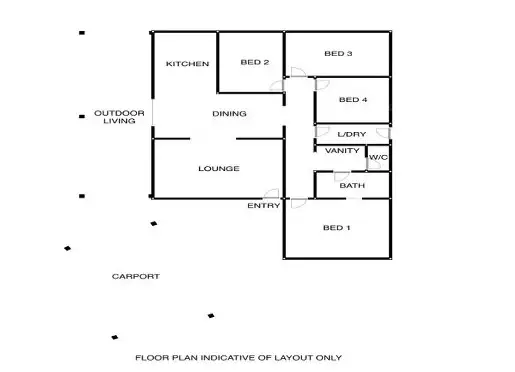 Floorplan of Homely house listing, 7 Carex Court, Crestmead QLD 4132