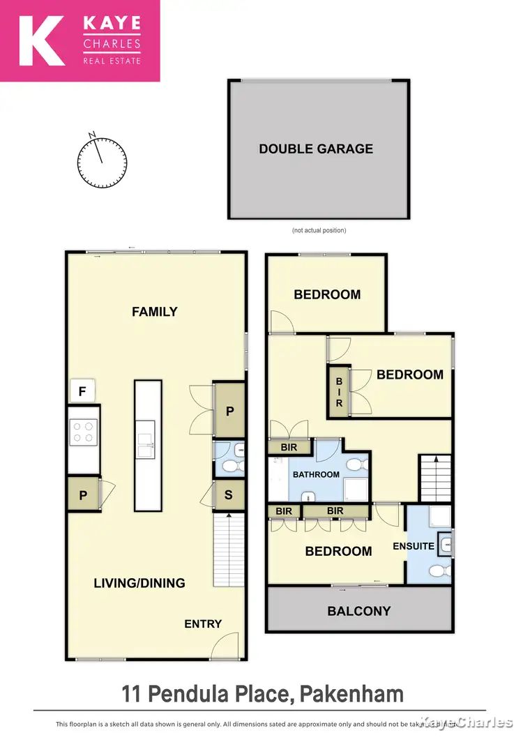 Floorplan of Homely townhouse listing, 11 Pendula Place, Pakenham VIC 3810