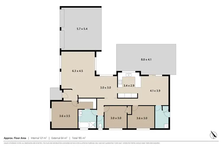 Floorplan of Homely house listing, 60 Federation Drive, Hillcrest QLD 4118