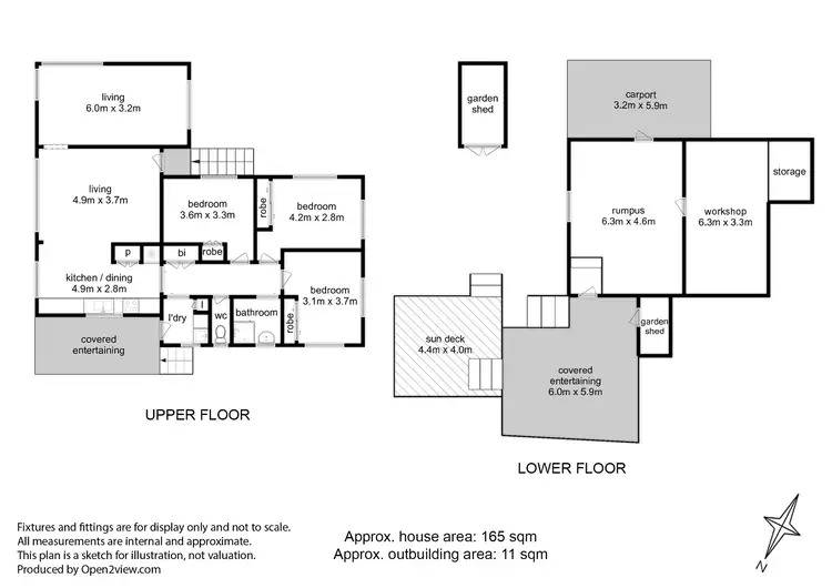 Floorplan of Homely house listing, 41 Centenary Crescent, Claremont TAS 7011