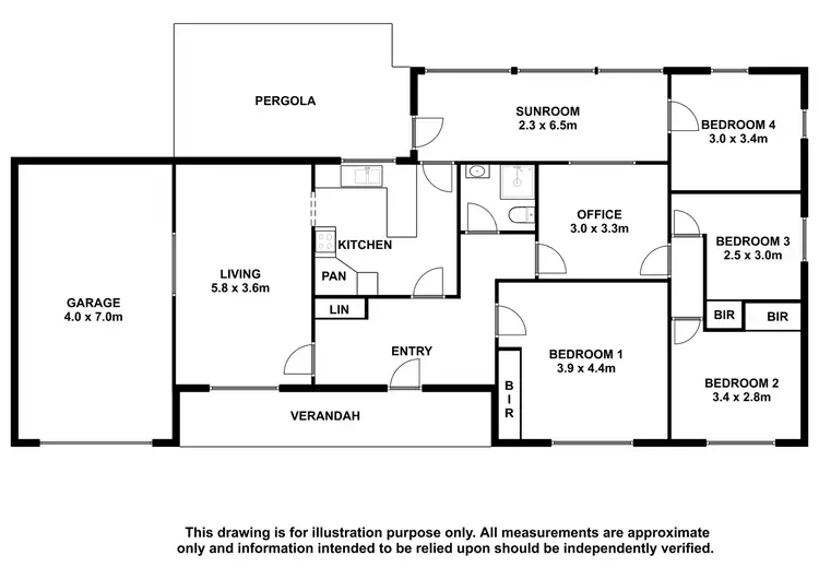 Floorplan of Homely house listing, 421 Commercial Street West, Mount Gambier SA 5290